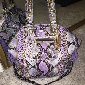 RARE Extra Large Coach Python Spotlight